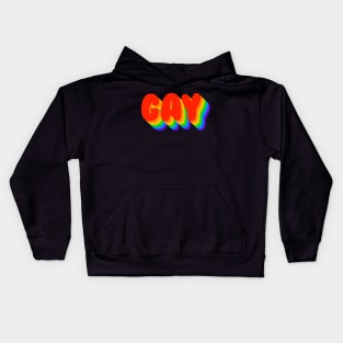 Gay as a Rainbow - LGBT Pride Kids Hoodie